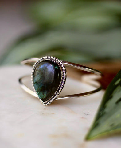 Labradorite Cuff Bracelet