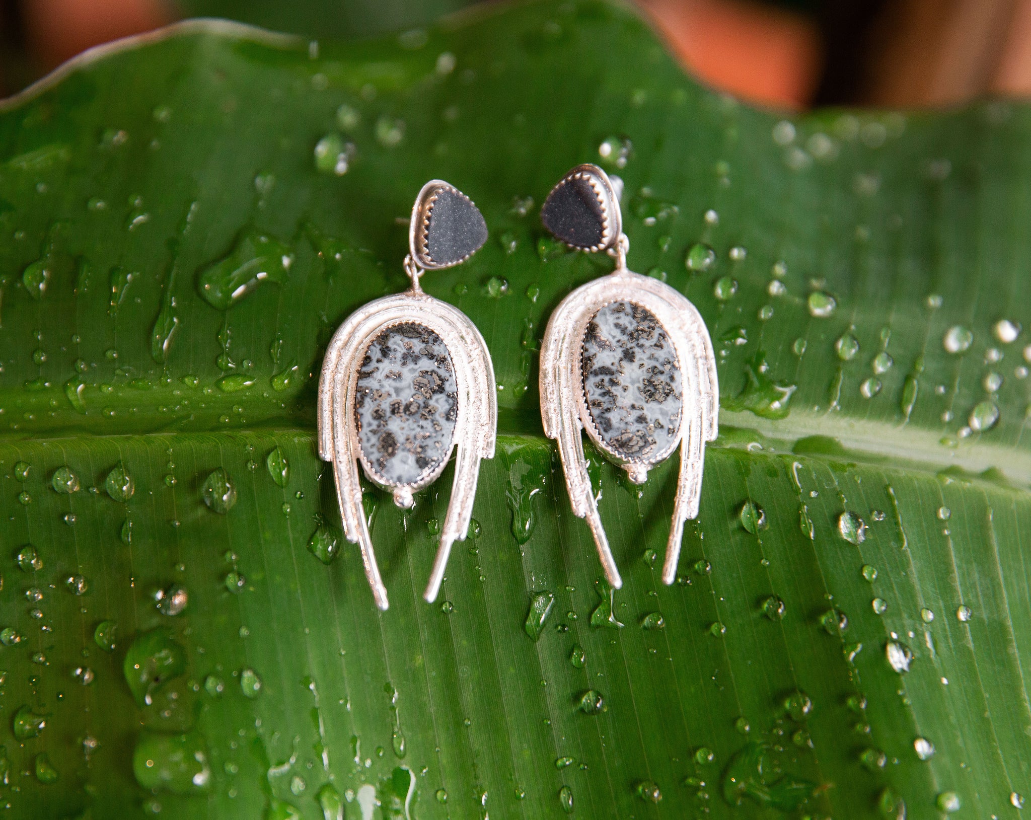 Druzy + Marcasite Rainbows