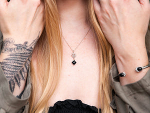 Filigree Onyx Necklace