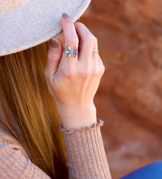 Open Opal Ring