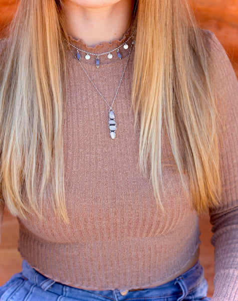 Opal Bali Charm Choker