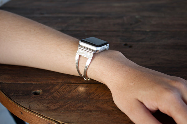 Hammered Cut Out Apple Watch Band