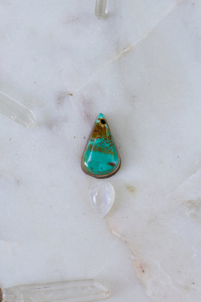 Royston Turquoise + Moonstone Ring
