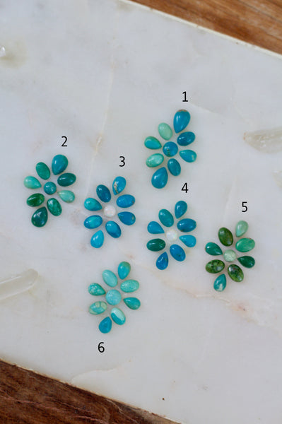 Turquoise Compass Ring