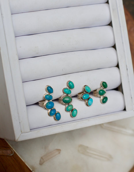Turquoise Ear Cuffs