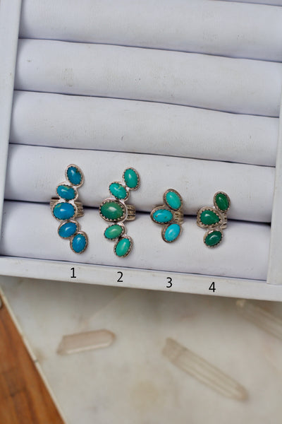 Turquoise Ear Cuffs